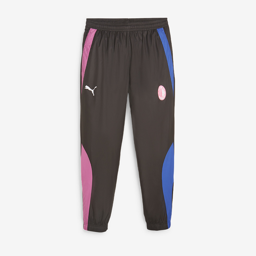 Puma Ac Milan 23 24 Pre Match Woven Pant Black