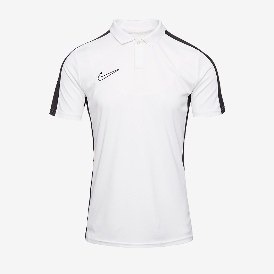 Nike Dri Fit Junior Academy 23 Polo Shirt White
