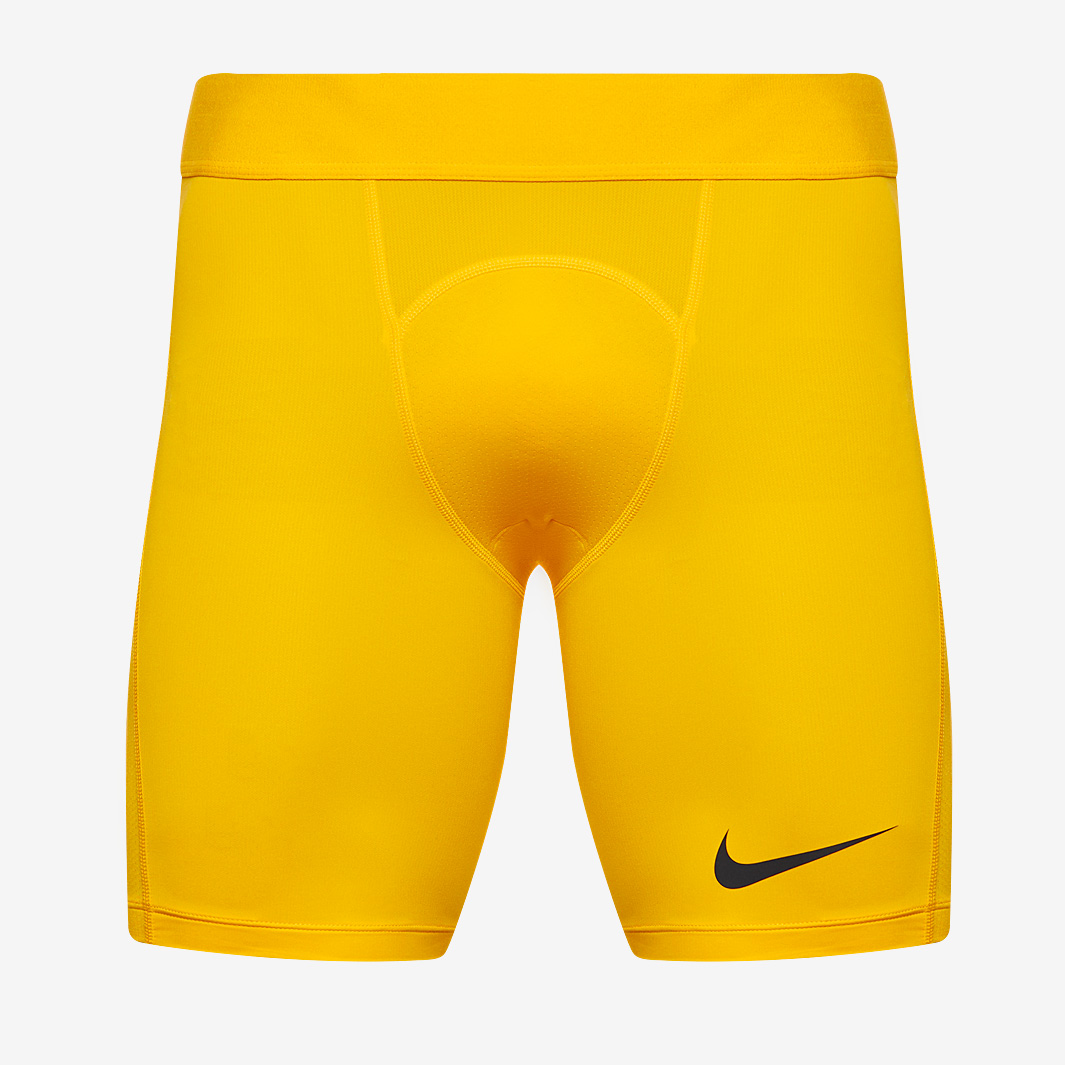 Nike Dri Fit Strike Shorts Yellow
