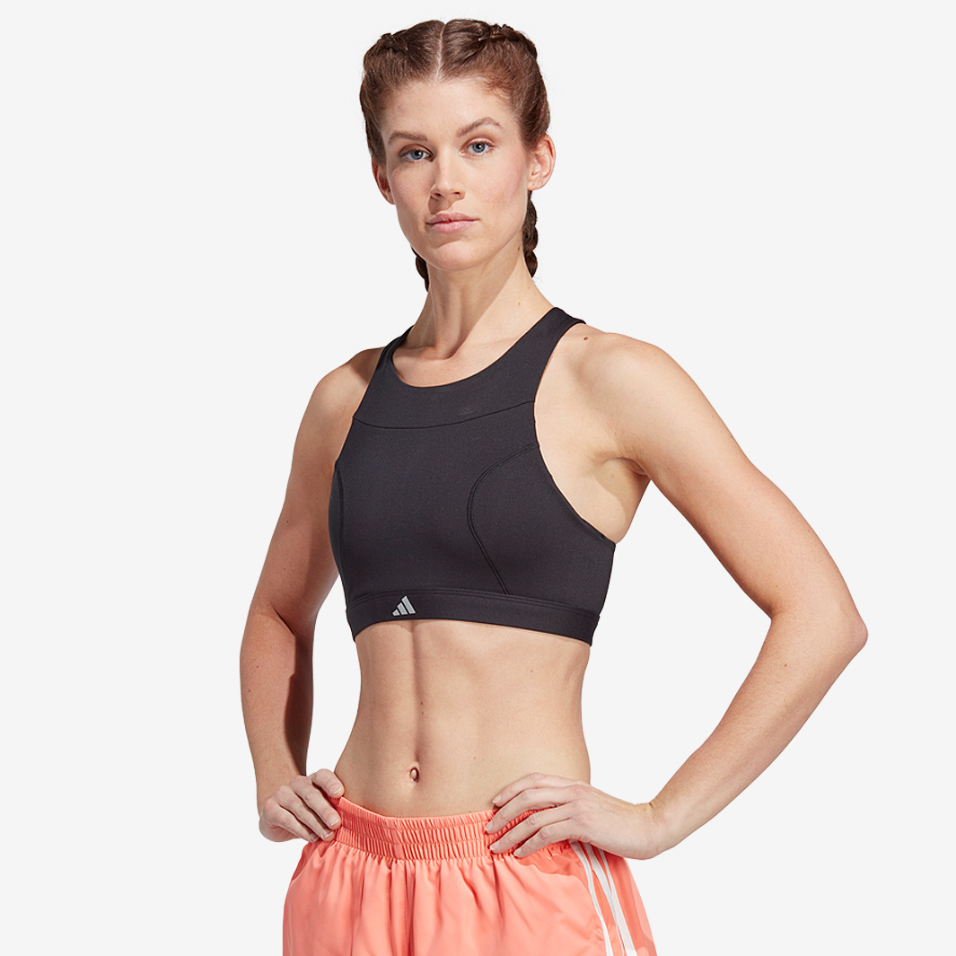 Adidas Womens Running Medium Support Bra Black