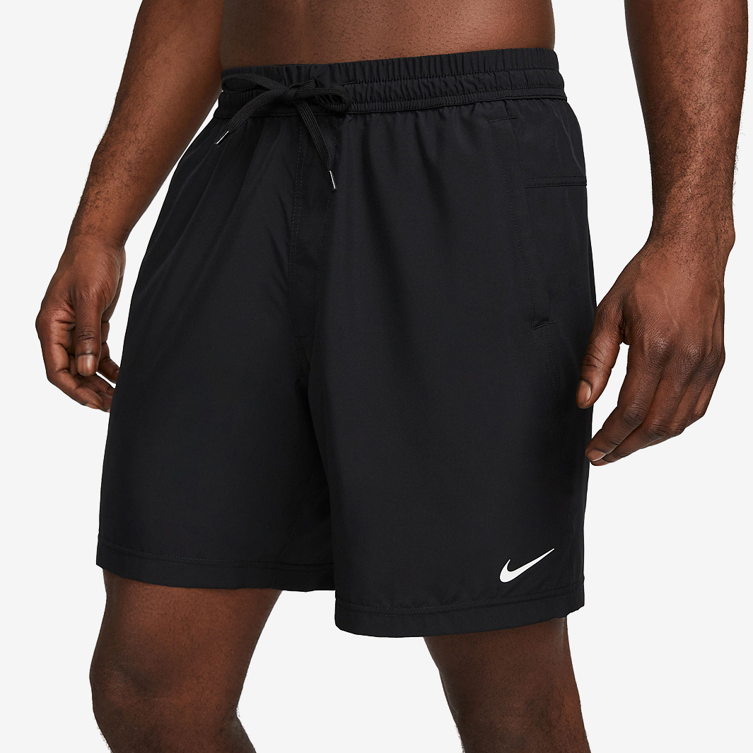 Nike Dri Fit Form 7 Unlined Versatile Shorts White Black