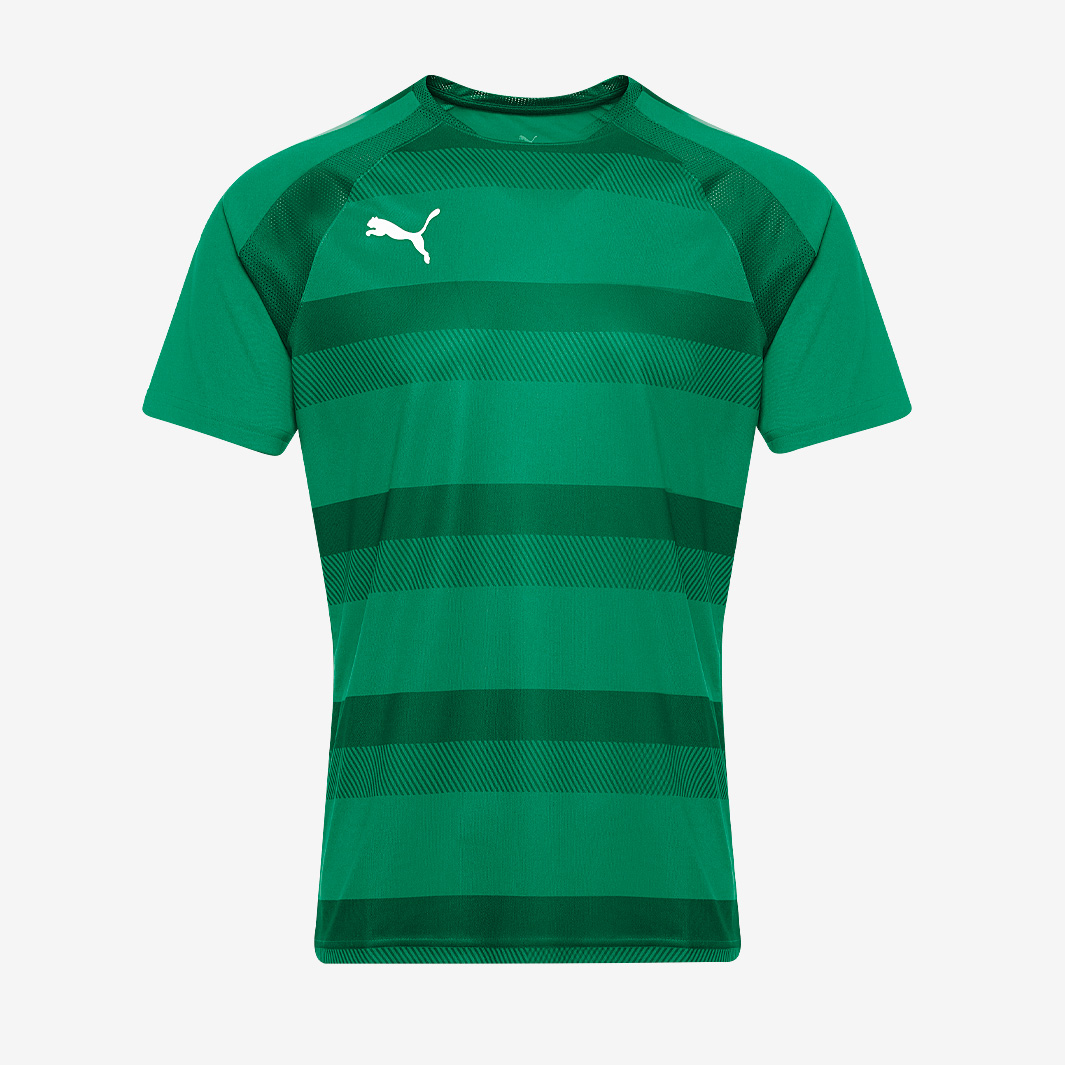 Puma Teamvision Ss Shirt Green Men's Small