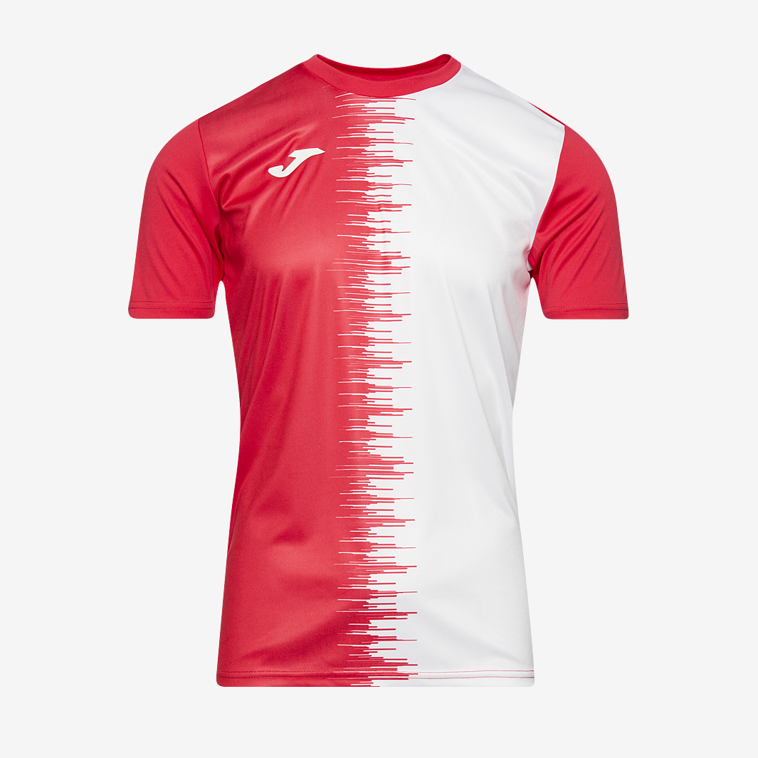 Joma City Ii Ss Shirt Red
