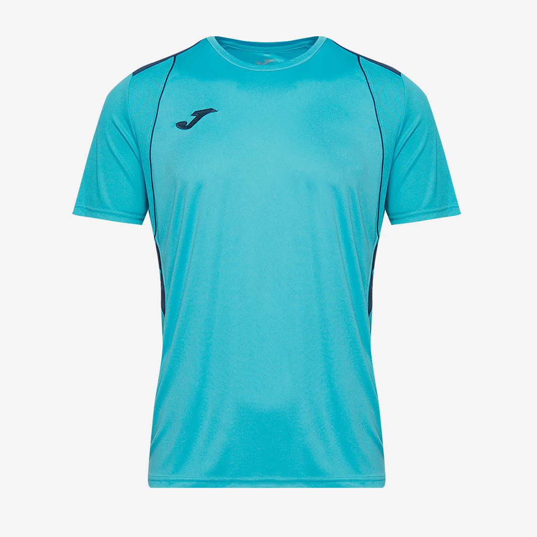 Joma Championship Vii Ss Shirt Blue