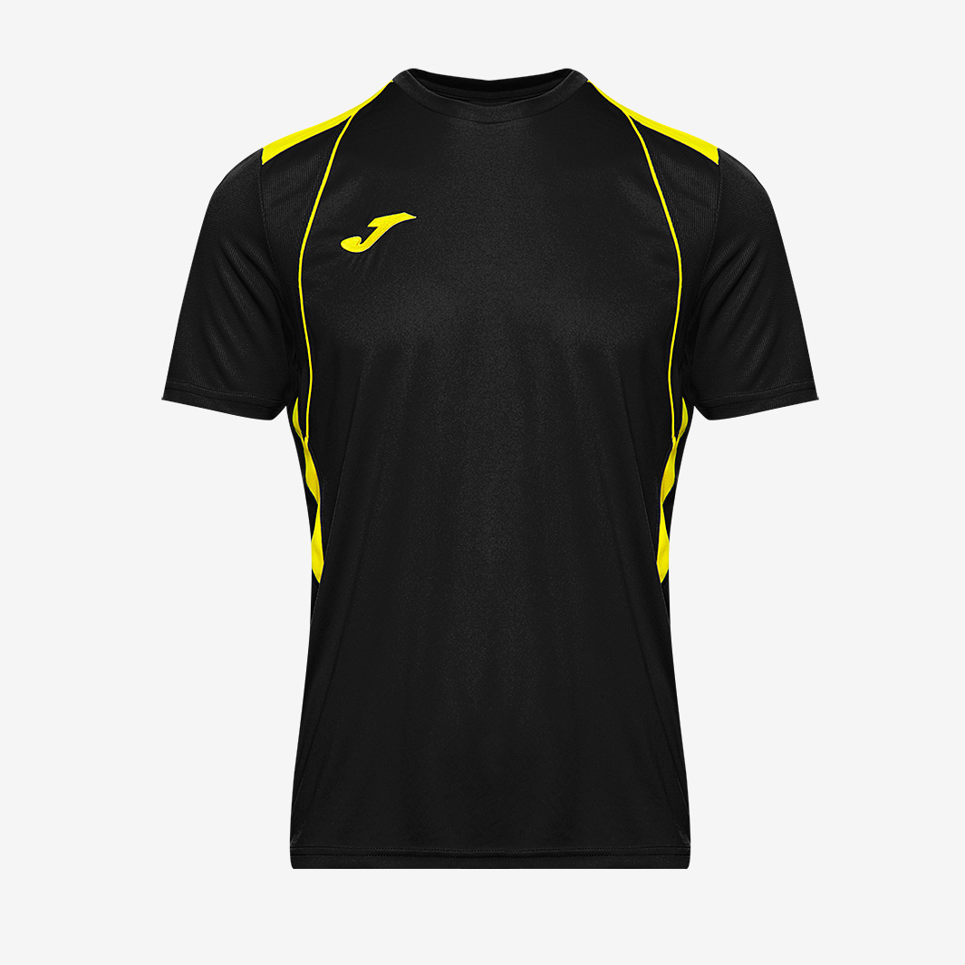 Joma Championship Vii Ss Shirt Black