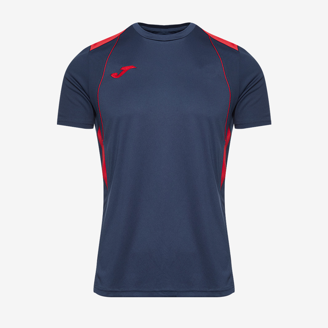 Joma Championship Vii Ss Shirt Navy
