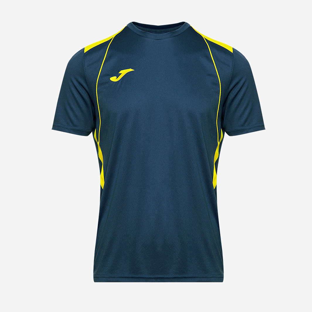 Joma Championship Vii Ss Shirt Navy