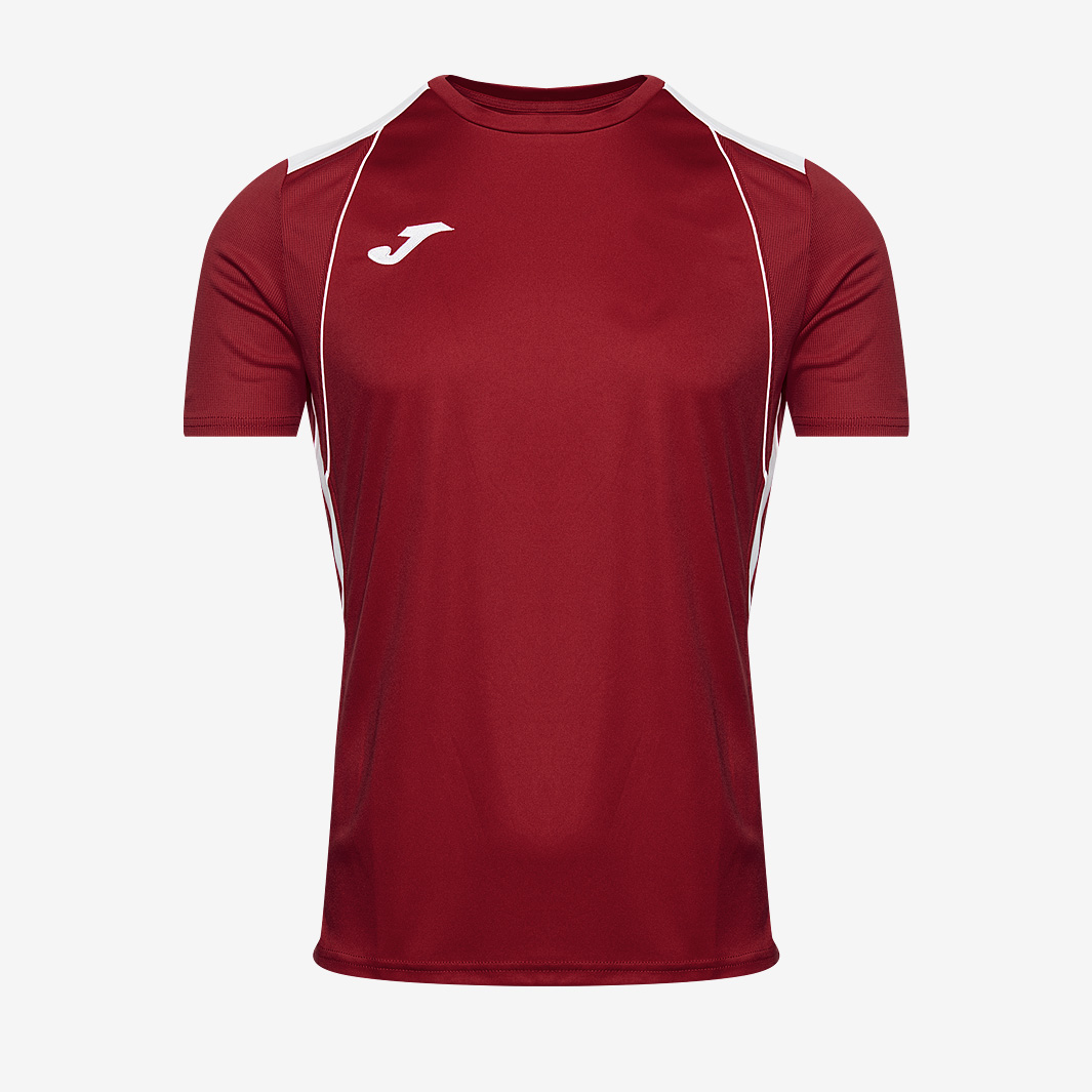 Joma Championship Vii Ss Shirt Burgundy