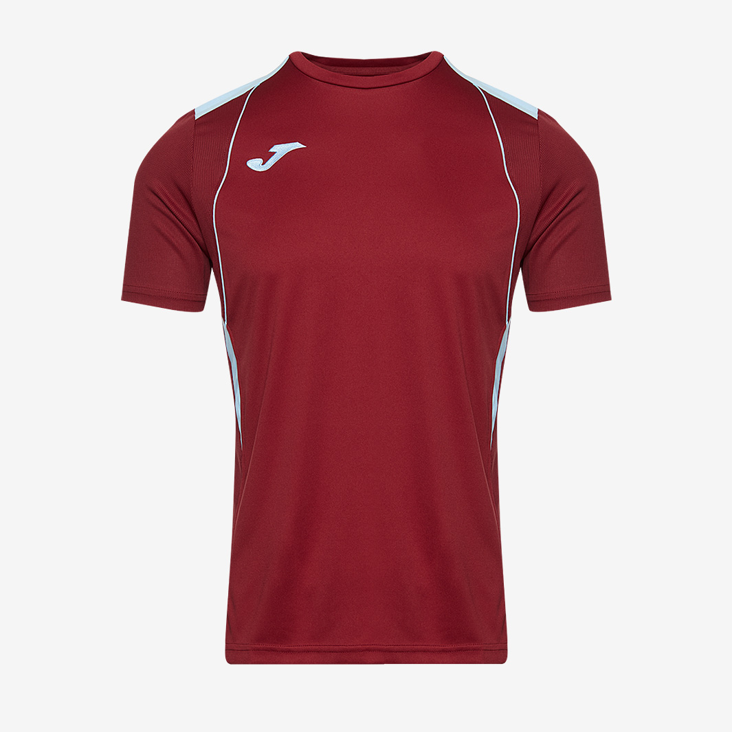 Joma Championship Vii Ss Shirt Burgundy