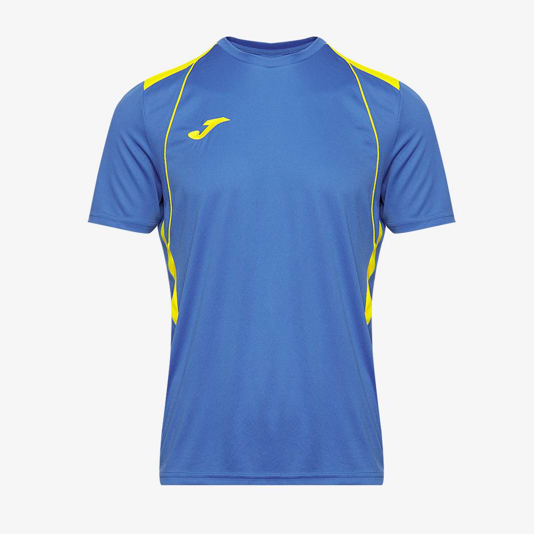 Joma Championship Vii Ss Shirt Blue