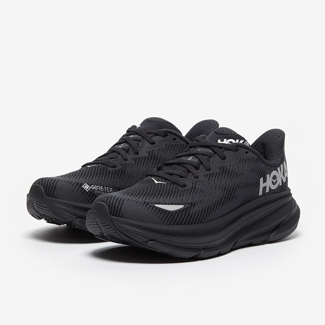 Hoka Womens Clifton 9 Gore Tex Black