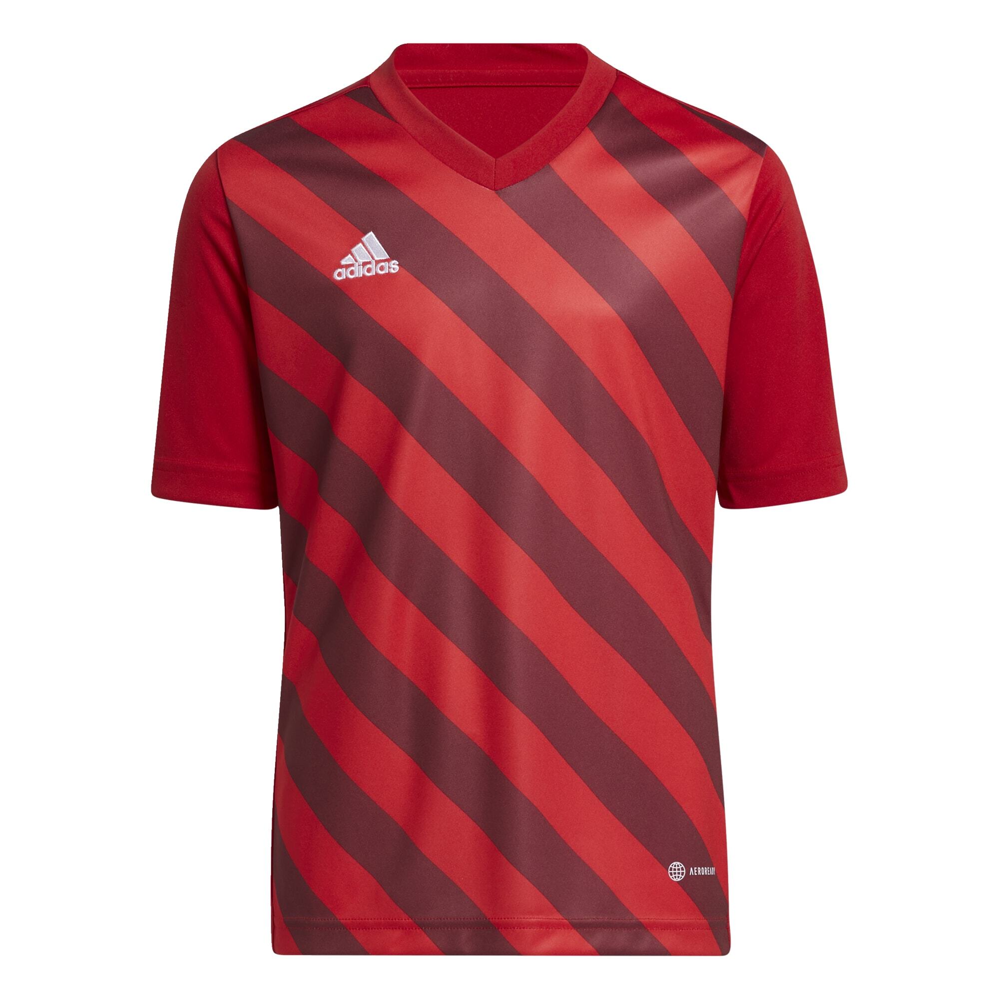 Adidas Junior Entrada 22 Gfx Ss Shirt Red