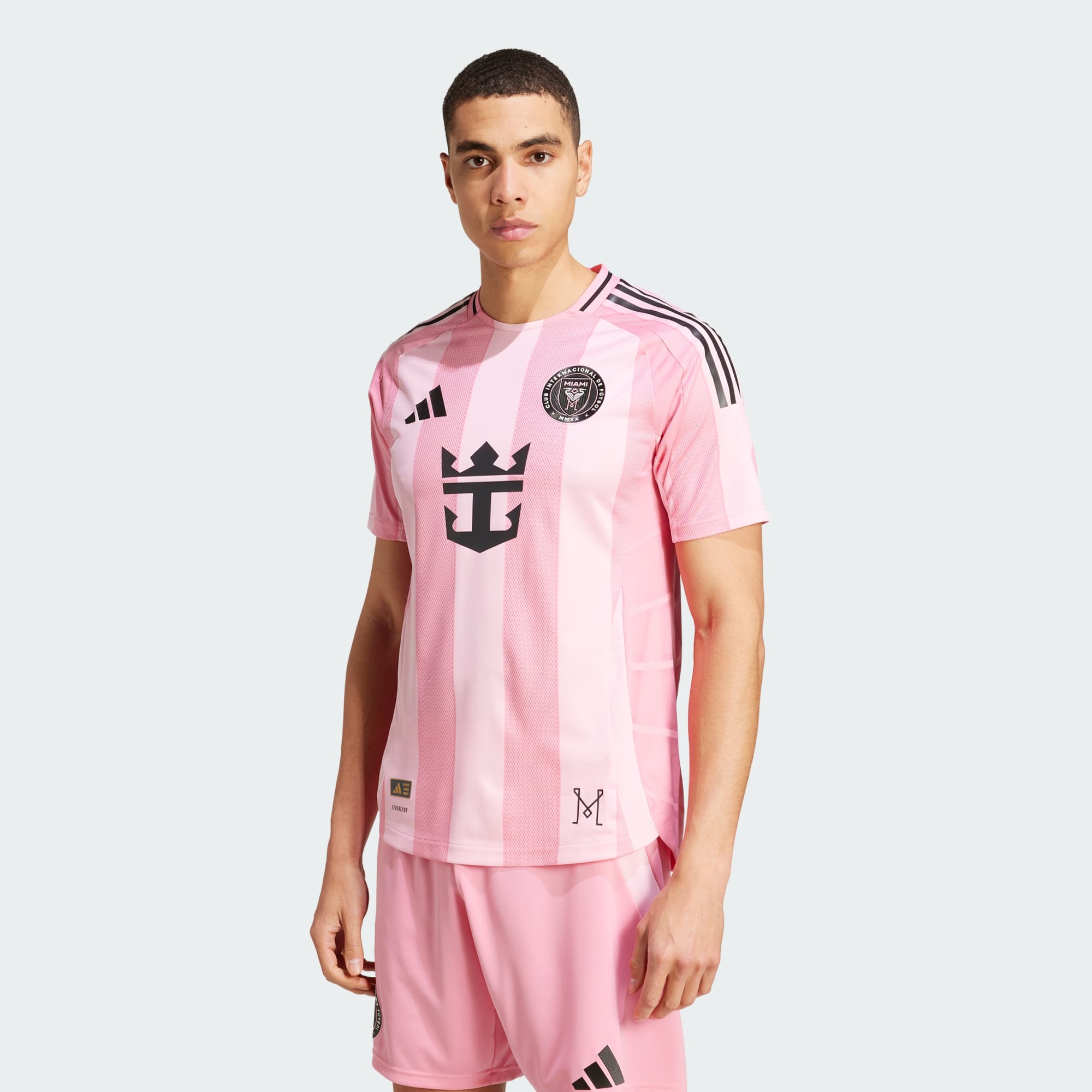 Adidas Inter Miami 2025 Authentic Home Shirt Pink