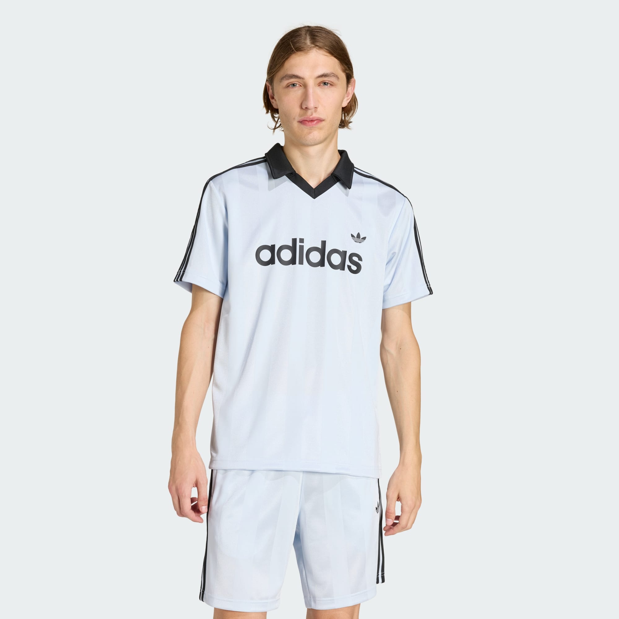 Adidas Originals Men Archive Collar Engineered Jersey Green
