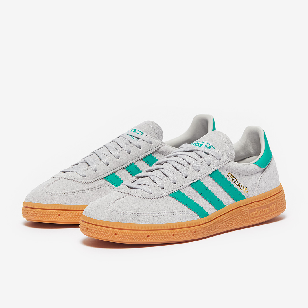 Adidas Originals Older Kids Handball Spezial Gs Pure Teal Gum Grey
