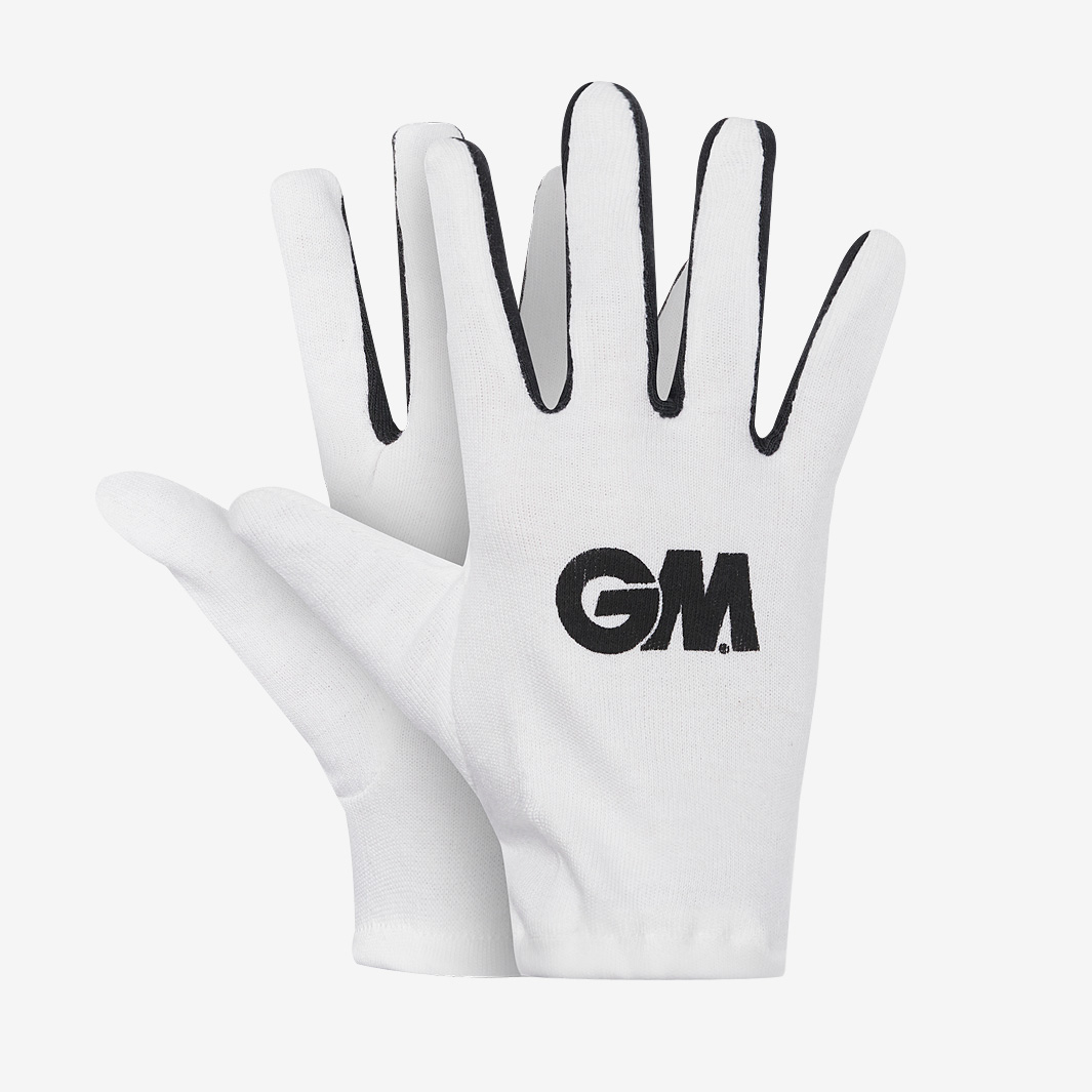 ND Sport Wicket Keeping Inner Gloves – Padded Chamois, White, Pair (DK-InnerChamois)
