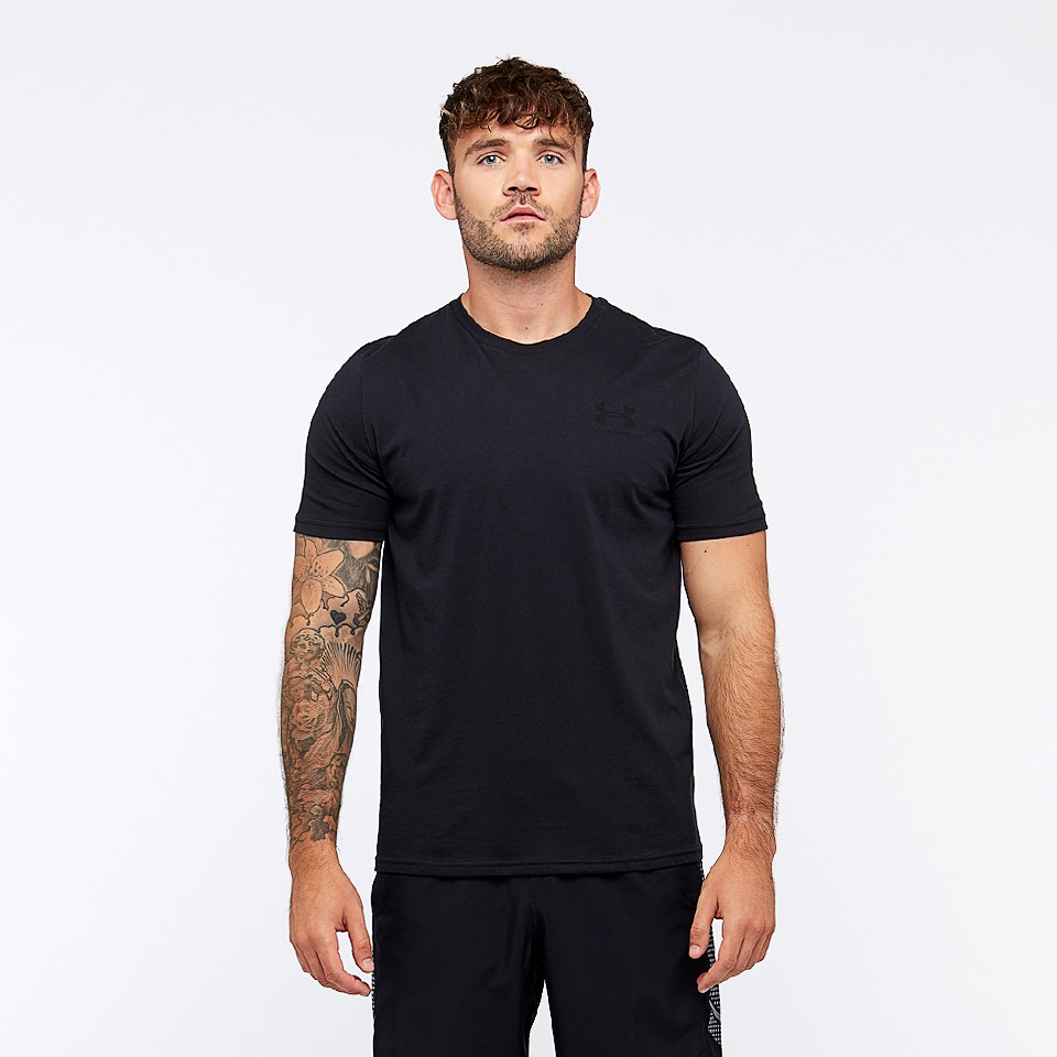 Under Armour Sportstyle Left Chest Short Sleeve Tee Black