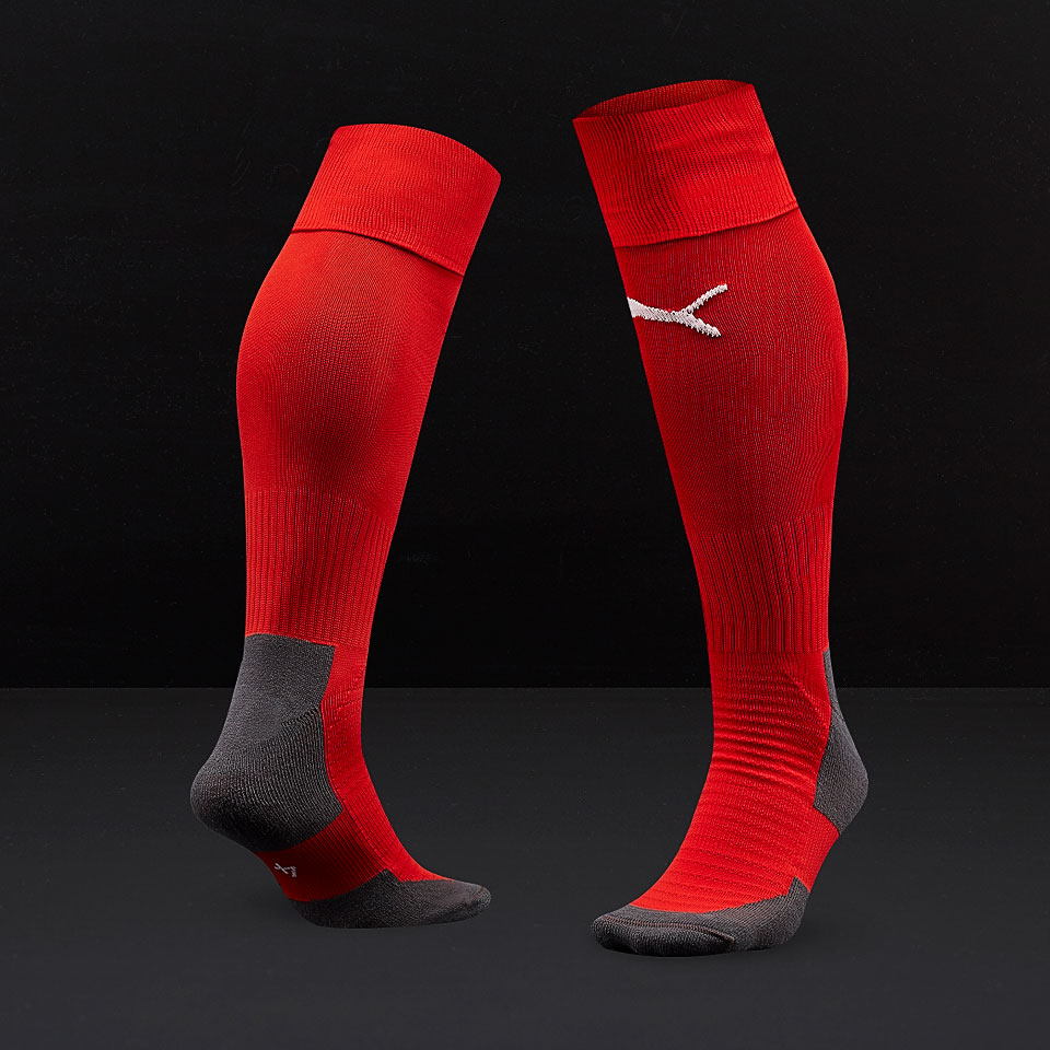 Puma Junior Teamliga Core Socks Red