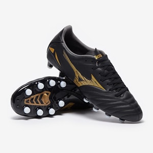 Mizuno Morelia Neo IV Pro FG - Nero/Oro - Scarpe Calcio Uomo | Pro