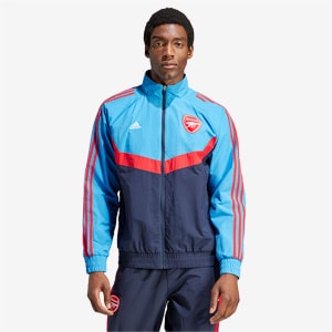 adidas Arsenal 23/24 Woven Track Top - Ray Blue/Legend Ink - Mens