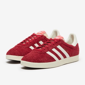 all red suede adidas