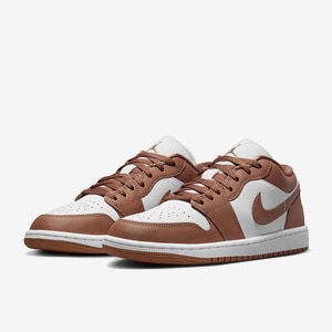 Donna Air Jordan 1 Low - Archaeo Marrone/Bianco - | Pro:Direct Soccer
