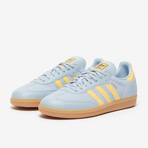adidas Originals ltere Kinder Samba OG (GS) - Wonder Blau/Power Gelb/Gum -  Kinderschuhe | Pro:Direct Soccer