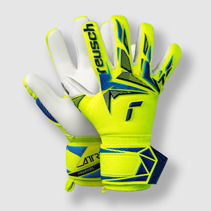 Guantes de portero Reusch Attract Duo Ortho-Tec - Color verde desierto