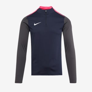 nike academy half zip anthracite