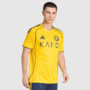 Maillot Domicile adidas Al Nassr 25/26 Avec Ronaldo 7 | Pro:Direct Soccer