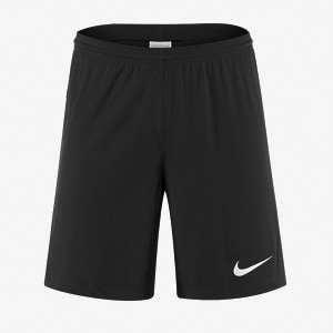 nike men's soccer park ii shorts black