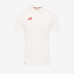 New Balance Junior SS Cricket Polo | Pro:Direct Cricket