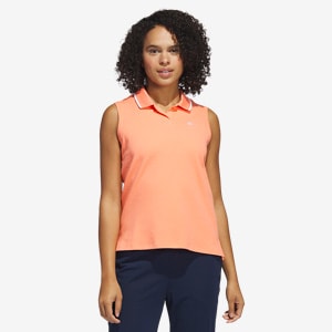 adidas Womens Go-To Pique Golf Polo Shirt | Pro:Direct Golf